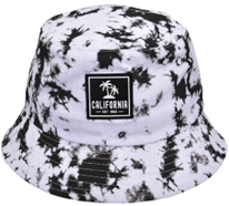 Tie Dye Bucket Hat- California