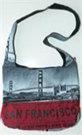 Skyline Round Bag- San Franciso