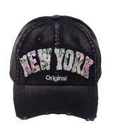 Original Distressed Cap- New York