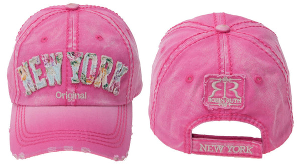 Original Distressed Cap- New York