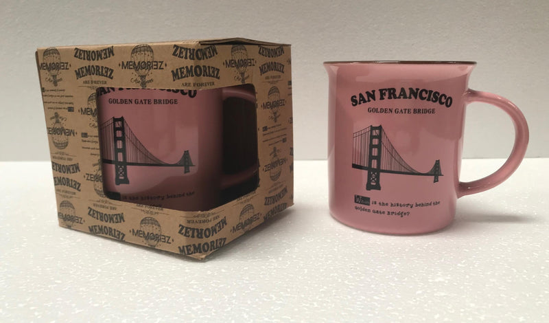 San Francisco Stackable Espresso Mugs Golden Gate Bridge Stackable